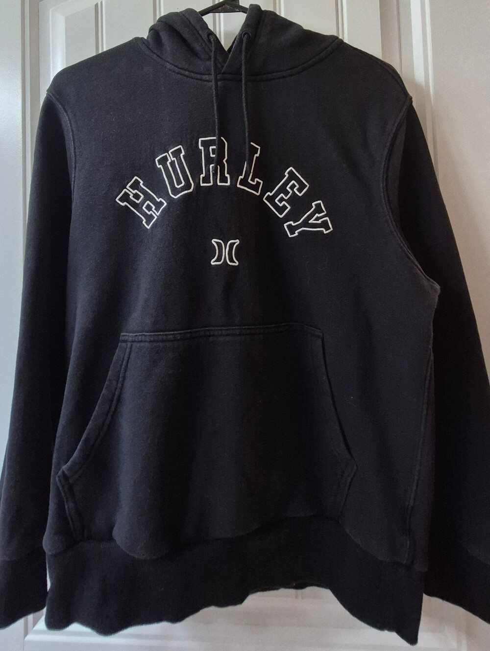 Mens Black Hurley Sweatshirt Hoodie Size Small